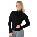 Relode Aura Seamless Zip Longsleeve - Black-Naisten pitkähihaiset ja hupparit-Relode-XS-Aminopörssi