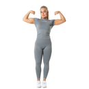 Relode Aura Seamless T-shirt Slate Gray-Naisten lyhythihaiset ja topit-Relode-S-Aminopörssi