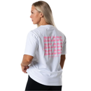 Relode Funky T-shirt, White-Naisten t-paita-Relode-S-Aminopörssi
