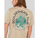 Rungne Boulderheads Tee Regular Fit Sand-Naisten lyhythihaiset ja topit-Rungne-S-Aminopörssi