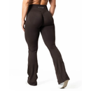 Relode Aura Seamless Flared Tights Espresso Brown-Naisten trikoot ja leggingsit-Relode-S-Aminopörssi