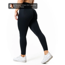 Relode Aura Seamless Scrunch PETITE Black-Naisten trikoot ja leggingsit-Relode-S (PETITE)-Aminopörssi