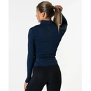 Relode Clean Zip Longsleeve Dark Blue-Naisten pitkähihaiset ja hupparit-Relode-S-Aminopörssi