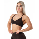 Relode Aura Seamless Sports Bra Brown-Naisten urheiluliivit-Relode-XS-Aminopörssi