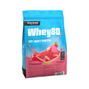 Sportlife WHEY80 STEVIA 600 g-Heraproteiini-SportLife Nutrition-Mansikka Stevia-Aminopörssi