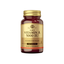 Solgar Vitamin A 5000 IU, 100 tabl.-A-vitamiini-Solgar-Aminopörssi