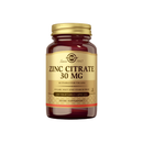 Solgar Zinc Citrate 30 mg, 100 vegekaps.-Sinkki-Solgar-Aminopörssi