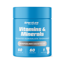 Sportlife Nutrition Vitamins & Minerals, 60 kaps.-Monivitamiini-SportLife Nutrition-Aminopörssi