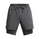 Under Armour Launch 5'' 2 in 1 Shorts, Castlerock-Miesten shortsit-Under Armour-S-Aminopörssi