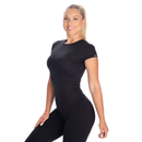 Better Bodies Tapered Tee Black-Naisten lyhythihaiset ja topit-Better Bodies-S-Aminopörssi