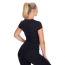Better Bodies Tapered Tee Black-Naisten lyhythihaiset ja topit-Better Bodies-S-Aminopörssi
