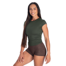 Better Bodies Tapered Tee Deep Forest-Naisten lyhythihaiset ja topit-Better Bodies-S-Aminopörssi