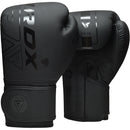 RDX F6 Kara Boxing Training Gloves Black BLACK-BOXING GLOVES-RDX-8OZ-Aminopörssi