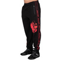 Gorilla Wear Buffalo Old School Workout Pants, black/red OUTLET