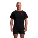 Gorilla Wear Buffalo Old School Workout Top, black/red-Miesten T-paita-Gorilla Wear-S/M-Aminopörssi