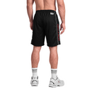 Gorilla Wear Functional Mesh Shorts, Black/Red
