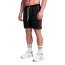 Gorilla Wear Functional Mesh Shorts, Black/Red