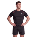 Gorilla Wear Performance T-shirt Black/Red-Miesten T-paita-Gorilla Wear-S-Aminopörssi
