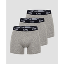 ICIW Boxer 3-pack Light Gray Melange-Miesten bokserit-ICANIWILL-S-Aminopörssi