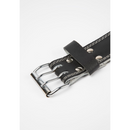 6 Inch Padded Leather Lifting Belt, black/black-Nostovyö-Gorilla Wear-S/M-Aminopörssi