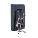 Warrior Crash Pad, Retro Stripe Indigo-Boulderpatja-Moon Climbing-HiRock