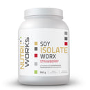 Soy Isolate worX, 900g-Soijaproteiini-Nutri Works-Strawberry-Aminopörssi