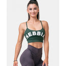 HERO Cut-Out Sports Bra 579, green-Urheiluliivit-Nebbia-XS-Aminopörssi