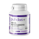 Vahva Ashwagandha + Bioperine®, 60 kaps.-Aswagandha-Puhdas+-Aminopörssi