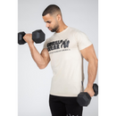 Classic T-shirt, beige-Miesten T-paita-Gorilla Wear-S-Aminopörssi