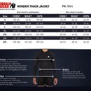 Wenden Track Jacket, musta/kulta-Miesten treenitakki-Gorilla Wear-S-Aminopörssi