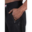 Augustine Old School Shorts, Black/Red-Miesten shortsit-Gorilla Wear-S/M-Aminopörssi